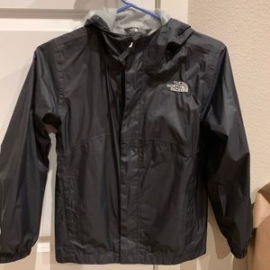 Boys Medium 10/12 North Face Rain Jacket